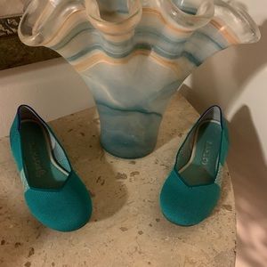 Authentic Rothy’s The Flat, Calypso, Size 9, GUC